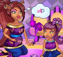 Play Monster High Baby Birth Game