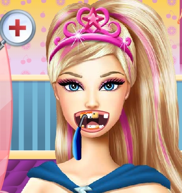 Play Barbie Superhero Dentist Game