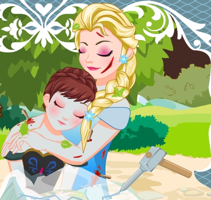 Play Elsa Anna Frostbite Doctor Game