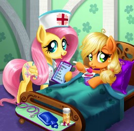 Play Applejack Stomach Care Doctor Game