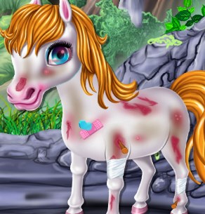 Play Little Pony First Aid Game